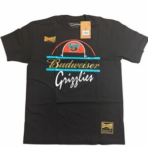 Mitchell & Ness Black Budweiser Grizzlies Tee